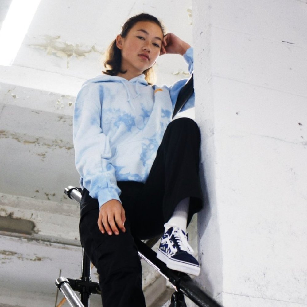 Indigo Clothing Co Light Wash Hoodie